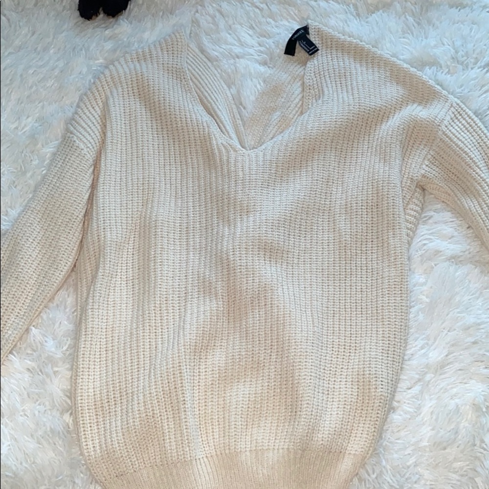 F21 Sweater! Tie in the back!